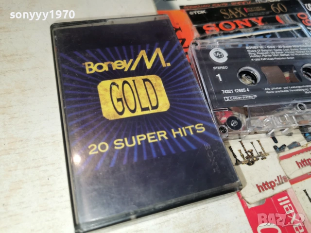 BONEY M. ORIGINAL TAPE 1002261742, снимка 3 - Аудио касети - 53431501