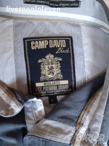 👉Camp David Original L ефектна, снимка 6 - Ризи - 49998776