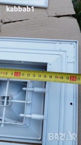 Вентилационна  решетка - Алуминиев дифузор за въздуховоди 30/30см 4бр, снимка 3 - Строителни материали - 53375246