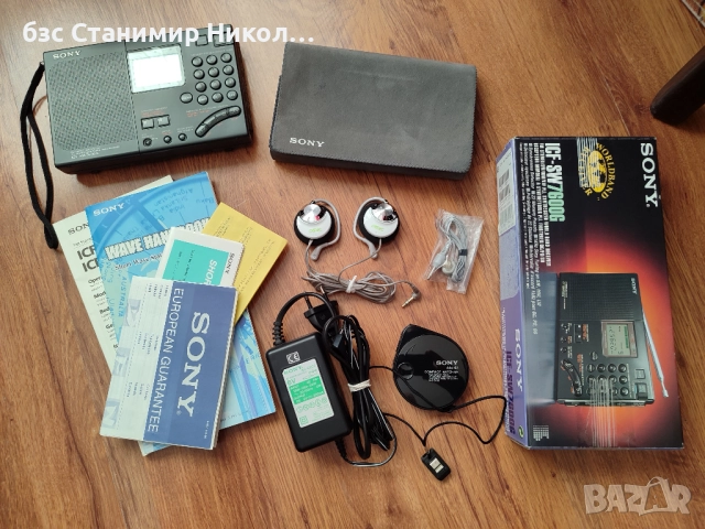 Радио Sony ICF-SW7600G FM Stereo/SW/MW/LW PLL World Radio.