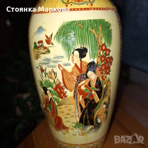 Нова китайска керамична ваза, снимка 4 - Вази - 53468332