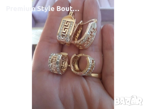 два чифта обеци от медицинска стомана 