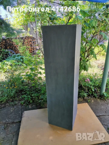 Дизайнерска саксия YANG сива