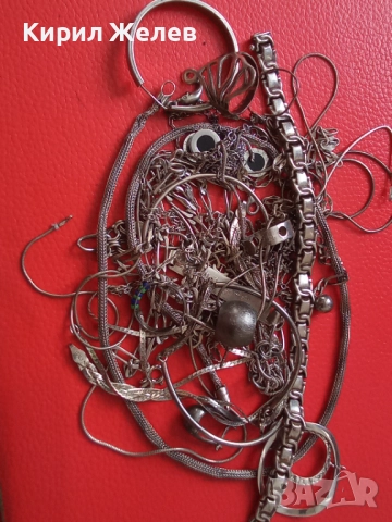 100 грама сребърни накити за поправка за части за реставрация или материал 51425, снимка 8 - Бижутерийни комплекти - 51951978