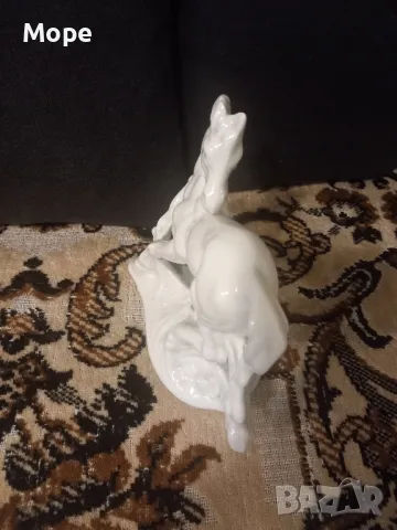 Статуетка порцеланов кон , снимка 6 - Статуетки - 50352132