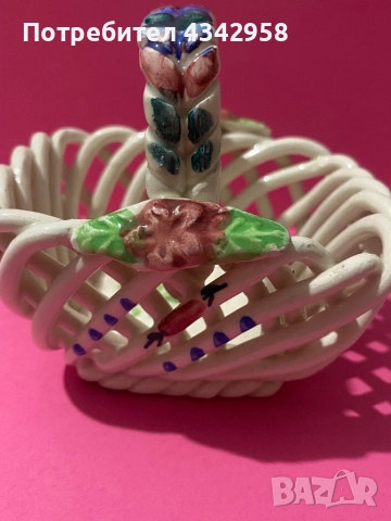 Порцеланови кошници от испански Порцелан.1960г., снимка 2 - Антикварни и старинни предмети - 52514378