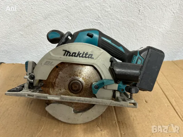 Ръчен циркуляр - Makita 18 V li ion BL, снимка 2 - Други машини и части - 46902974