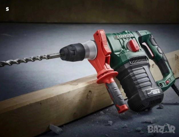 мощен перфоратор на Парксайд 1550W Parkside PHB 1550W , снимка 5 - Бормашини - 52810748