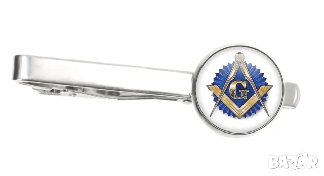 Масонска Игла за Вратовръзка Щипка за Вратовръзка Емайлиран Щит на Рицар Кръстоносец Кръст Тамплиер, снимка 4 - Колиета, медальони, синджири - 54054371