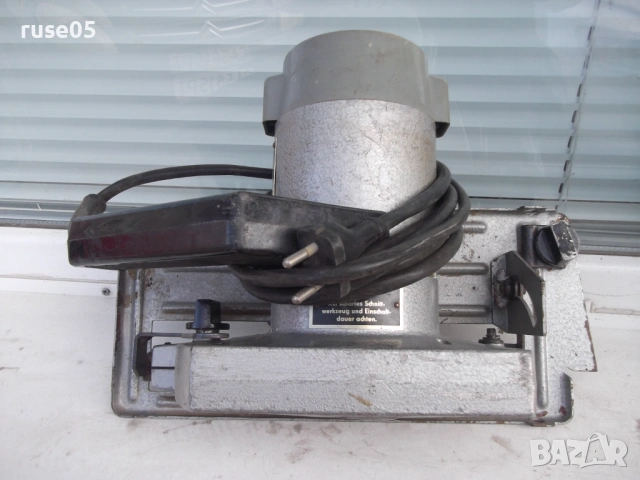 Циркуляр "H 162" източногермански / DDR-ГДР / ръчен работещ, снимка 6 - Триони и циркуляри - 54058927