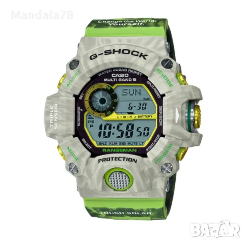 Промоция до 20.01. Продавам нов Casio G Shock "LOVE THE SEA AND THE EARTH" RANGEMAN GW-9404KJ

, снимка 1 - Мъжки - 47809002