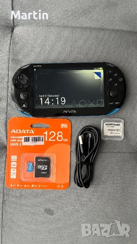 Modded Ps Vita 2000 Black/Blue 128GB/256GB с игри