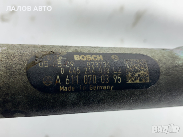 Горивна рейка Mercedes-Benz E-class C-class Viano W211 W203 W369 2.2 Cdi 6110700395, снимка 2 - Части - 53691288