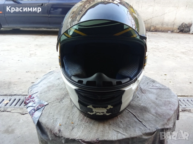 Мото каска SUOMY размер M, снимка 7 - Аксесоари и консумативи - 52809756