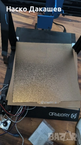 3D принтер Artillery Sidewinder X2 PELLET EXTRUDER недовършен  проект, снимка 4 - Принтери, копири, скенери - 53264060