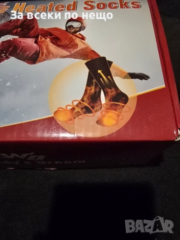  Скиорски чорапи със затопляне, снимка 3 - Мъжки чорапи - 52378413