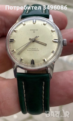 Стар немски часовник OSCO S, снимка 11 - Мъжки - 53938491
