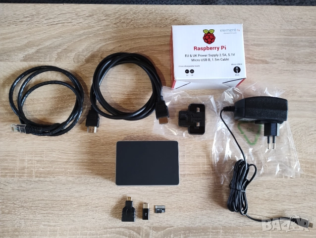 Raspberry Pi 4B 2GB Flirc Case 32GB MicroSD