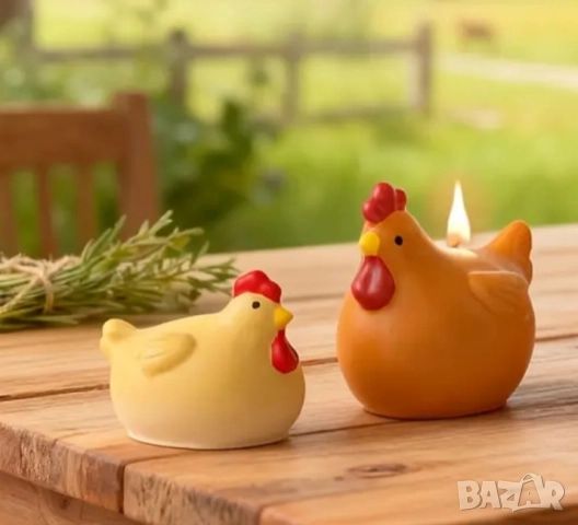 Молдове комплект две кокошки в два размера , снимка 2 - Форми - 52946754