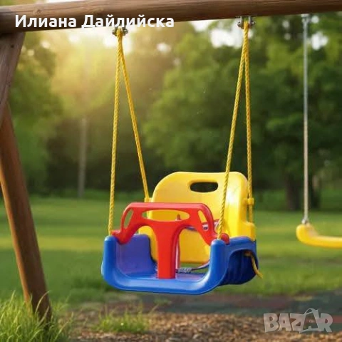 Детска люлка с облегалка 3 в 1 - максимална безопасност и комфорт., снимка 2 - Други - 53874733
