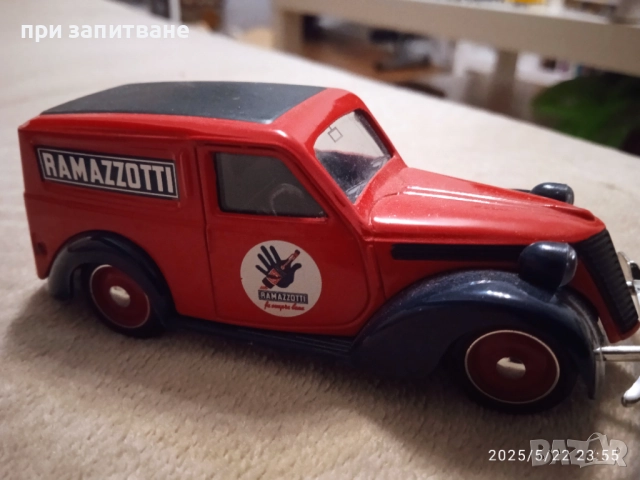 Fiat 1100E Ramazzotti 1950 и Fiat 600 multipla 1960 , Fiat 500, ,Brumm 1/43, снимка 8 - Колекции - 51791524