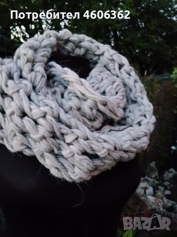 ръчно изработени шалове, снимка 9 - Шалове - 52116902