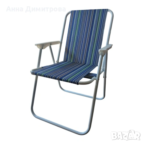 Сгъваем плажен/къмпинг стол, снимка 4 - Къмпинг мебели - 53727184