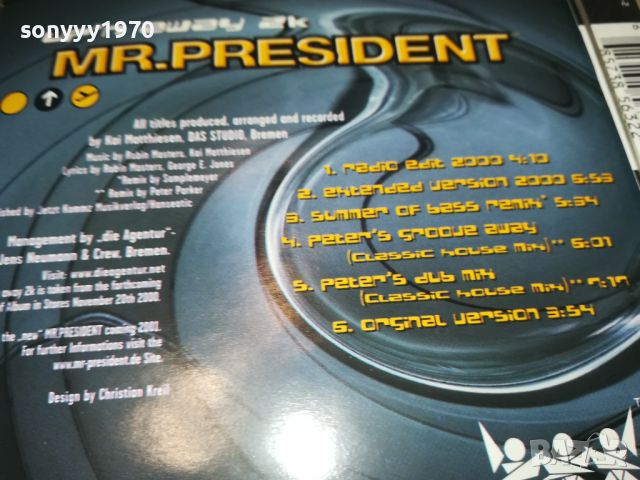 MR.PRESIDENT-CD ВНОС GERMANY 0807241218, снимка 9 - CD дискове - 46509549