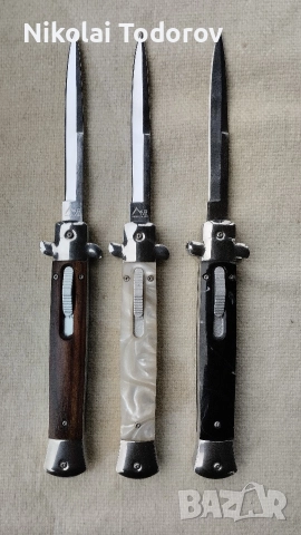 Продавам згъварми ножки. Гюрза, Стилето, Финка. , снимка 6 - Ножове - 52980759