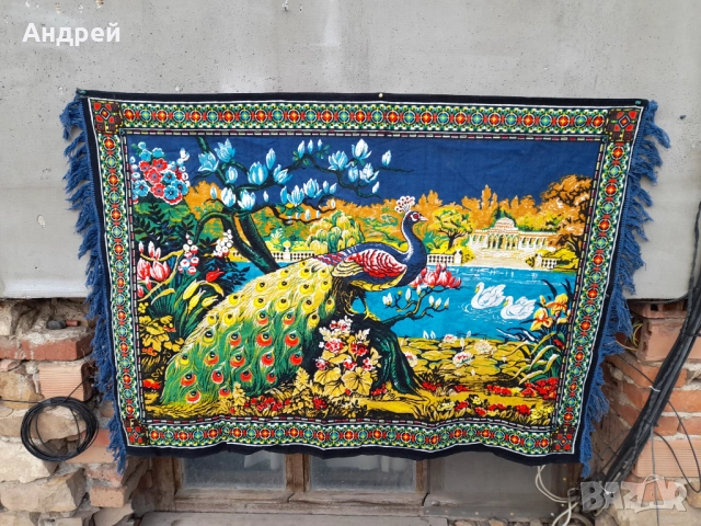 Старинен ковьор,покривка за стена #285, снимка 2 - Антикварни и старинни предмети - 51595918