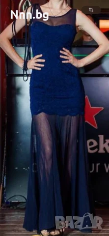 дълга вечерна Рокля  до пода