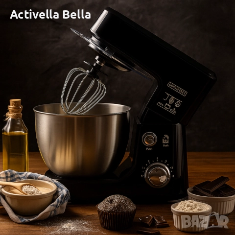 Планетарен кухненски миксер Royalty Line RL-PKM-700.472.2S, снимка 3 - Миксери - 52891194