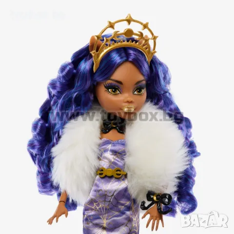 Колекционерска кукла Monster High Howliday Winter Edition Clawdeen Wolf, снимка 5 - Кукли - 47450314