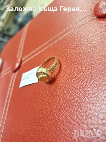 Златен пръстен 4,92гр.14к, снимка 3 - Пръстени - 52989551