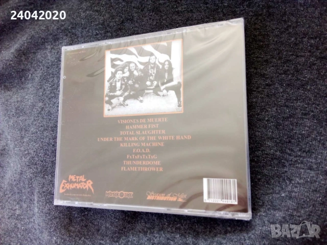 NEW! Wasted Militia – The Frontier Awaits CD killer thrash from Spain, снимка 2 - CD дискове - 54135354