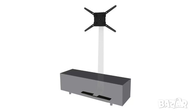 AVF's Against The Wall Standing TV Mount  стойка за ТВ, снимка 4 - Стойки, 3D очила, аксесоари - 45797860