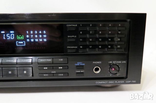 Sony CDP-790 Compact Disc Player, снимка 4 - Други - 45790671