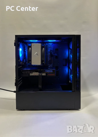 Геймърски компютър AMD Ryzen 7 8700F, RX 9060 XT 16GB, 16GB ram, снимка 2 - Геймърски - 53495425