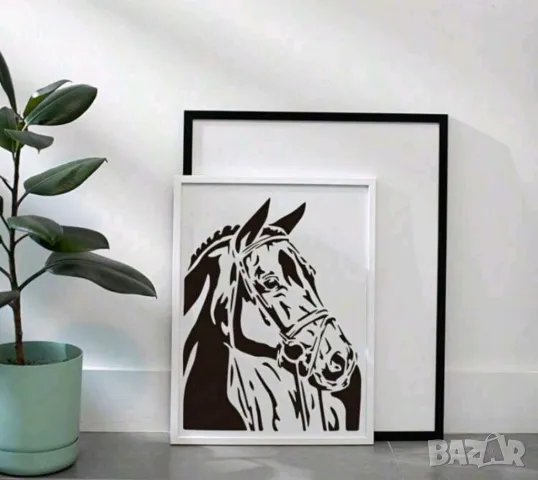 5 вида Кон коне стенсил шаблон за спрей за торта украса Scrapbooking, снимка 3 - Други - 50382946