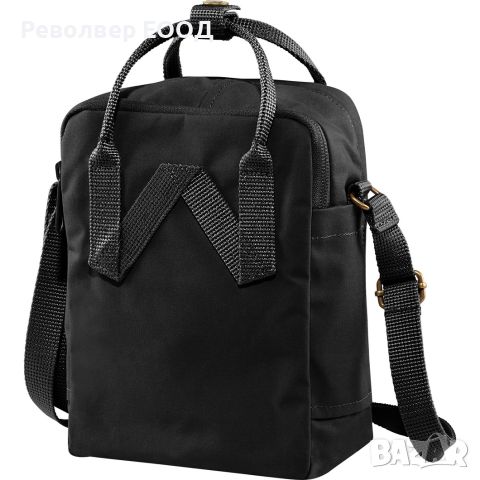 Раница Fjall Raven - Kanken Sling, в Черен цвят, снимка 2 - Екипировка - 45287766