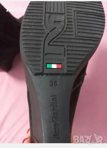 Нови италиански обувки от естествена кожа, снимка 10 - Дамски елегантни обувки - 53725645
