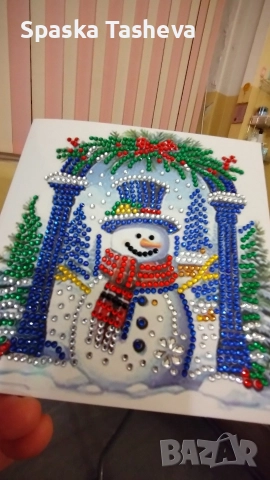 Диамантени коледни картички , снимка 13 - Други - 52764319