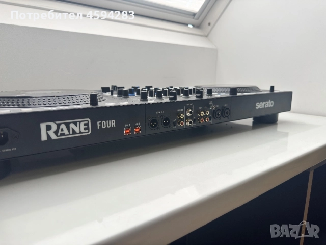 DJ миксер Rane Four, снимка 6 - Ресийвъри, усилватели, смесителни пултове - 51706614