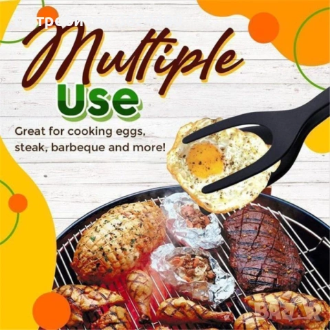 Шпатула за обръщане на месо яйца и други 3348, снимка 7 - Прибори за хранене, готвене и сервиране - 53540137