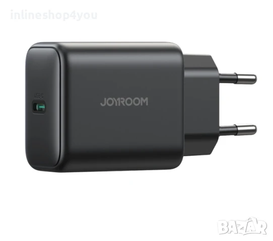 Адаптер Joyroom JR-TCG13 45W GaN Бързо зареждане до 45W - Черен, снимка 3 - Оригинални зарядни - 50825764
