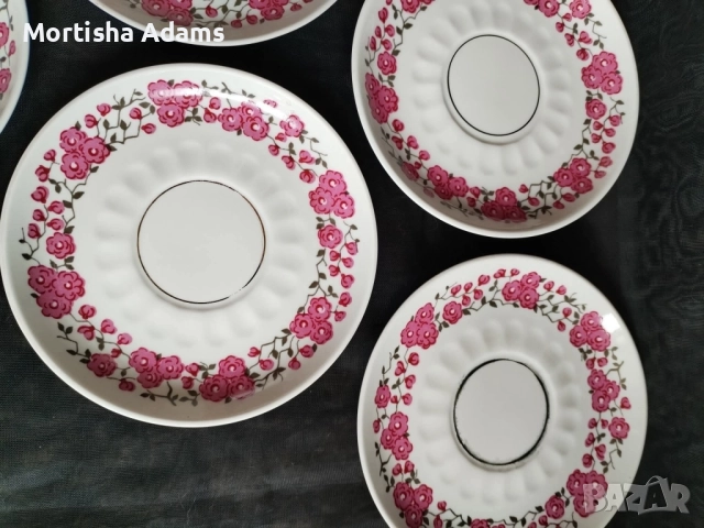 Съветски сервиз- костен порцелан , снимка 4 - Сервизи - 52362740