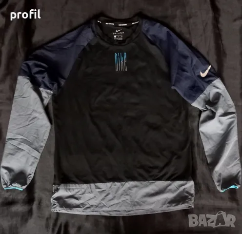 Nike Element Mix Crew мъжко джърси размер S, снимка 1 - Други спортове - 49219963