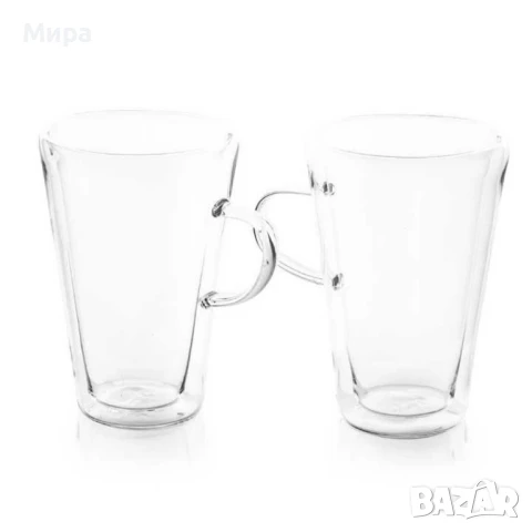 Чаша за капучино и лате 370ml, 2 броя, снимка 3 - Чаши - 50542909