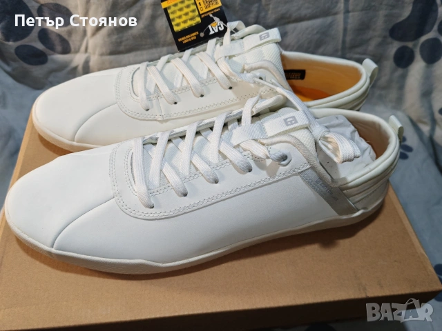 Мъжки сникърси от естествена кожа Caterpillar №46, снимка 3 - Спортно елегантни обувки - 53793068