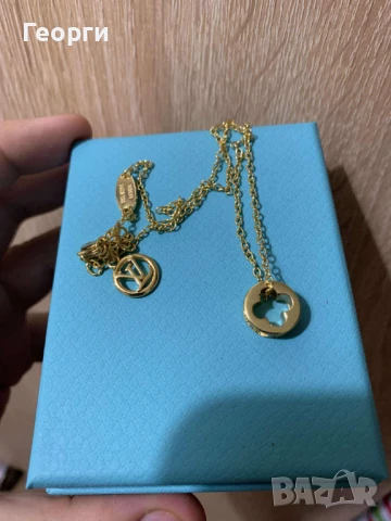 Louis Vuitton оригинално колие с диаманти , снимка 3 - Колиета, медальони, синджири - 51424753